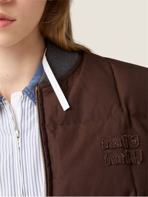 Gilet imbottito MIU MIU | ML153219U7F0192